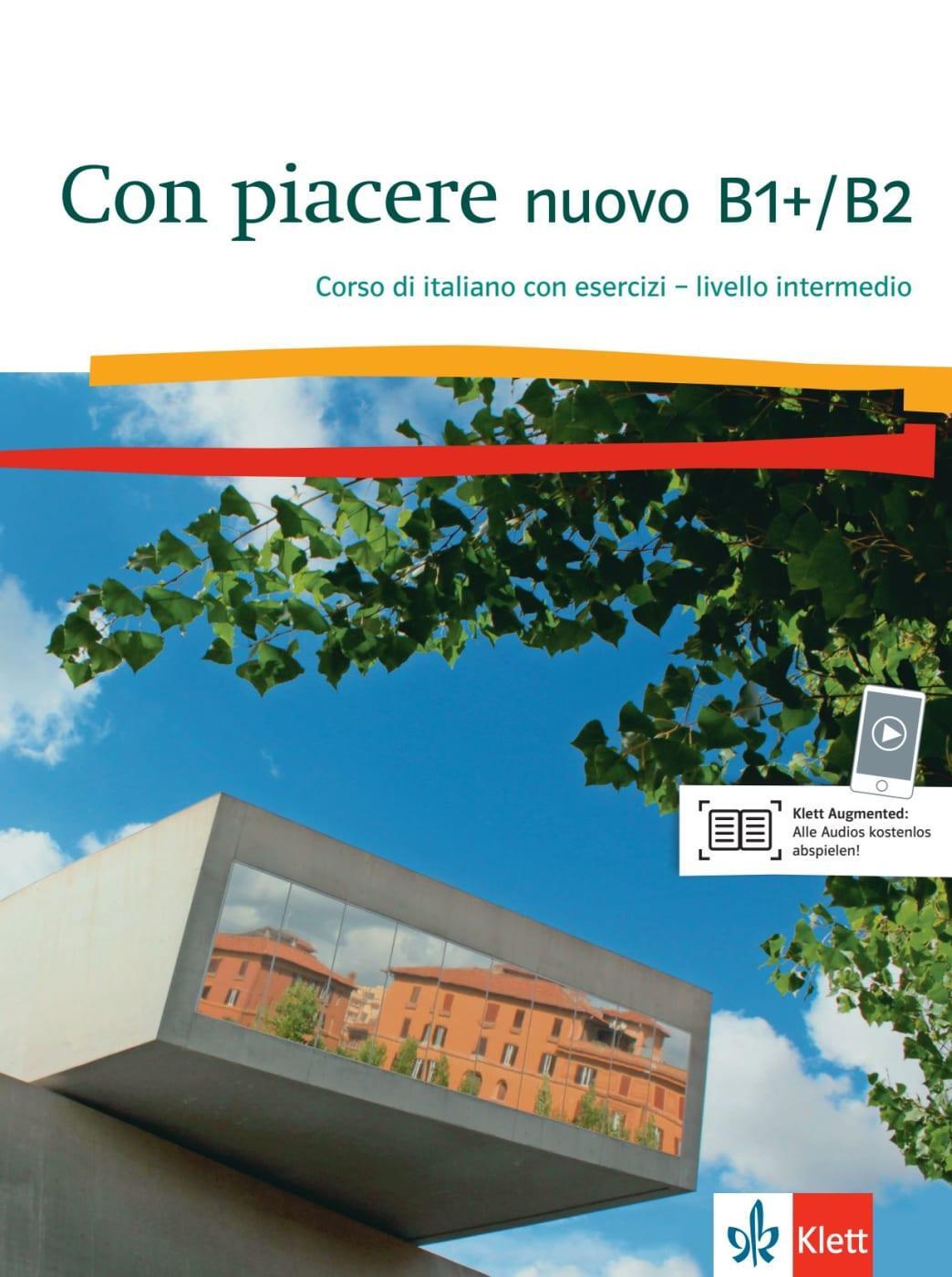 Cover: 9783125252196 | Con piacere nuovo B1+/B2. Corso di italiano + audio online | Buch