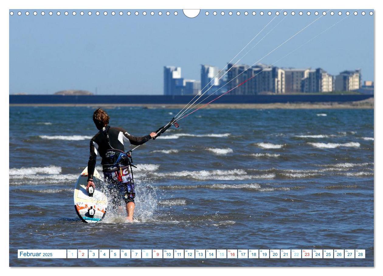 Bild: 9783435477449 | Kitesurfen - Wind und Wellen (Wandkalender 2025 DIN A3 quer),...