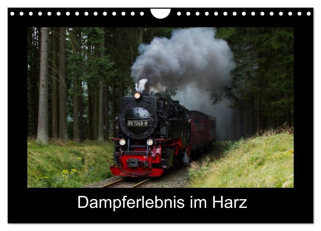 Cover: 9783435674480 | Dampferlebnis im Harz (Wandkalender 2025 DIN A4 quer), CALVENDO...