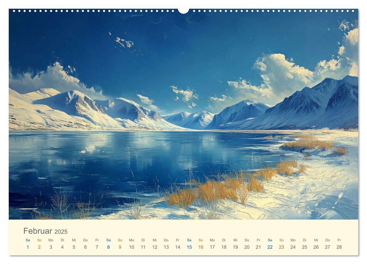 Bild: 9783435745036 | Impressionistische Naturlandschaften (Wandkalender 2025 DIN A2...