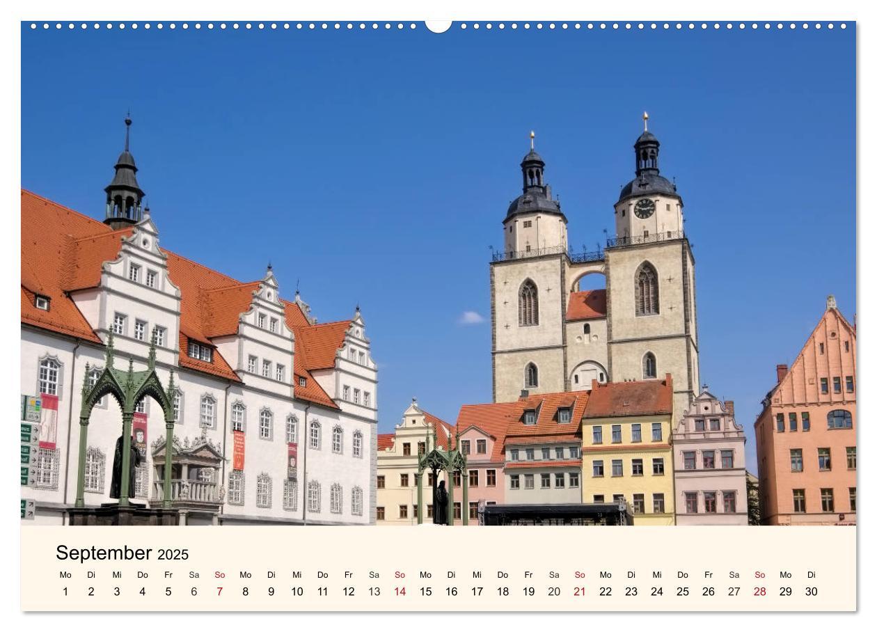 Bild: 9783435454327 | Lutherstadt Wittenberg - Stadt der Reformation (Wandkalender 2025...