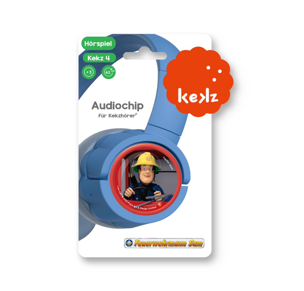 Bild: 4260721751087 | Feuerwehrmann Sam - Falscher Alarm, 1 Audio-Chip | KEKZ GmbH | Deutsch