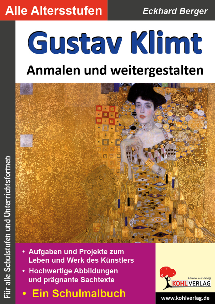 Cover: 9783955138424 | Gustav Klimt ... Anmalen und weitergestalten | Eckhard Berger | Buch