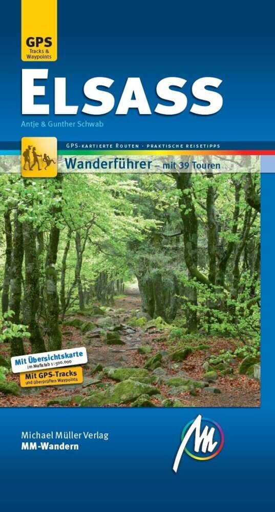 Cover: 9783899539301 | Elsass MM-Wandern Wanderführer Michael Müller Verlag, m. 1 Buch | Buch