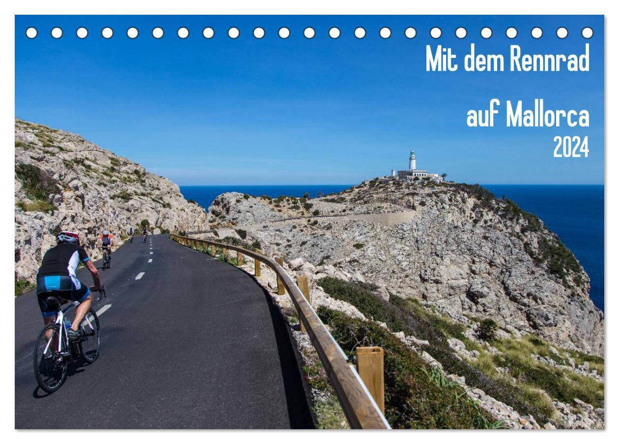 Cover: 9783675584693 | Mit dem Rennrad auf Mallorca (Tischkalender 2024 DIN A5 quer),...