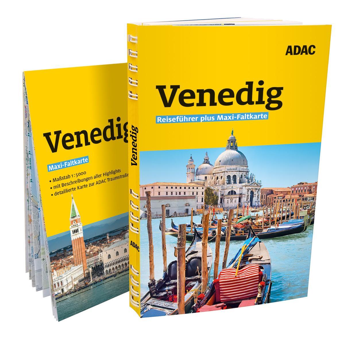 Cover: 9783956897641 | ADAC Reiseführer plus Venedig | mit Maxi-Faltkarte zum Herausnehmen