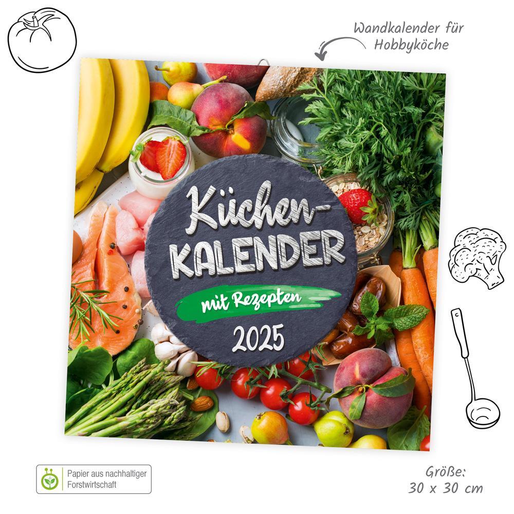 Bild: 9783988021939 | Trötsch Broschürenkalender Küchenkalender 2025 | Wandplaner | KG