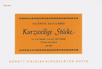 Cover: 9790001055451 | Kurzweilige Stucke | Johann Valentin Rathgeber | Buch | 1985