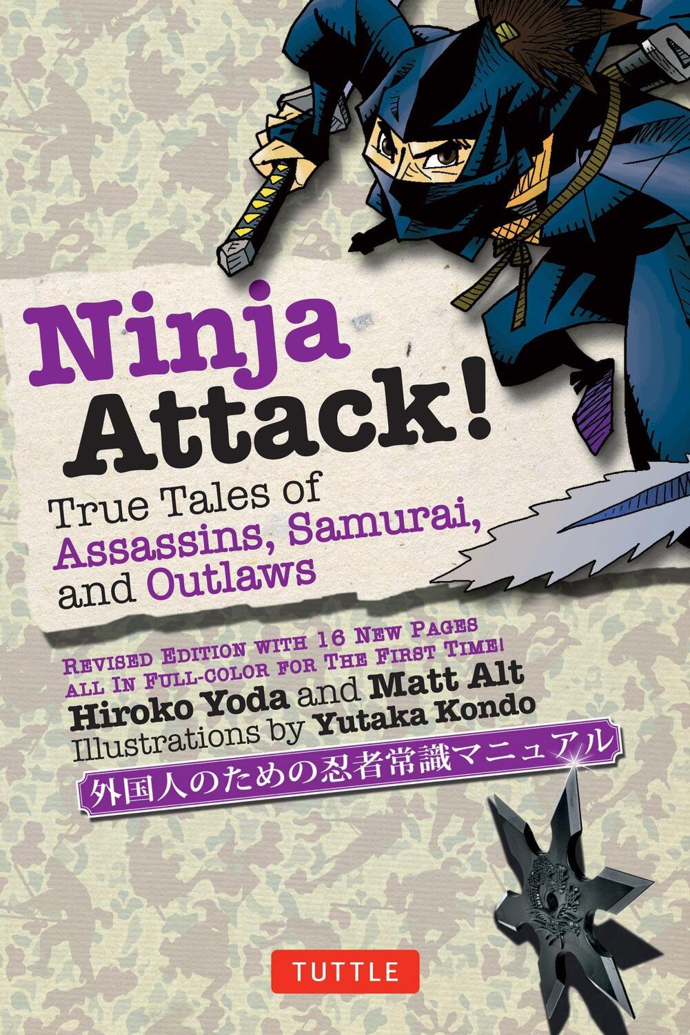Cover: 9784805312186 | Ninja Attack!: True Tales of Assassins, Samurai, and Outlaws | Buch