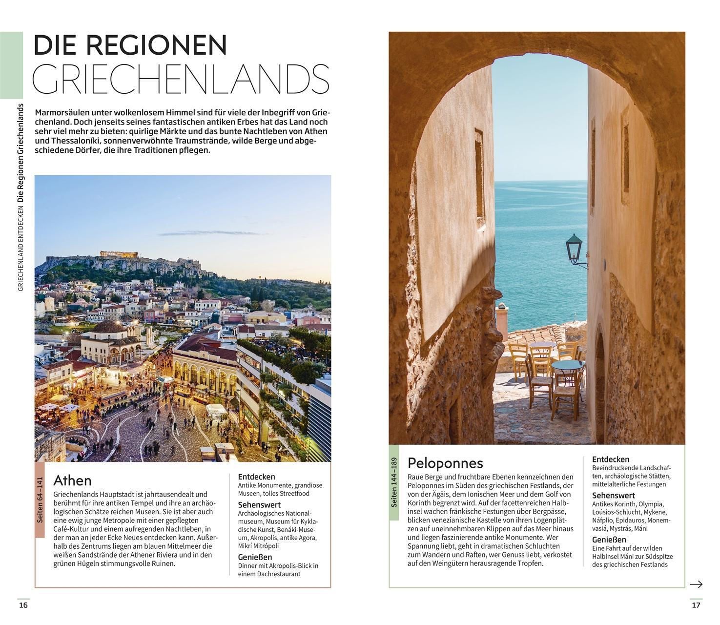 Bild: 9783734207921 | Vis-à-Vis Reiseführer Griechenland, Athen &amp; Festland | Reise | Buch