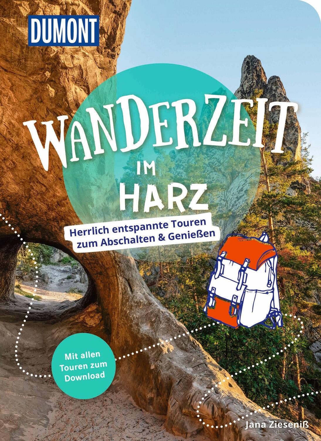 Cover: 9783616032733 | DuMont Wanderzeit im Harz | Jana Zieseniß | Taschenbuch | 224 S.