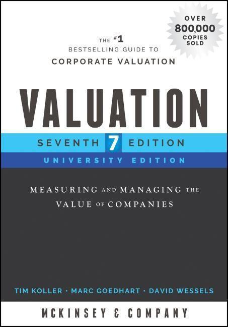 Cover: 9781119611868 | Valuation | Tim Koller (u. a.) | Taschenbuch | Wiley Finance Editions