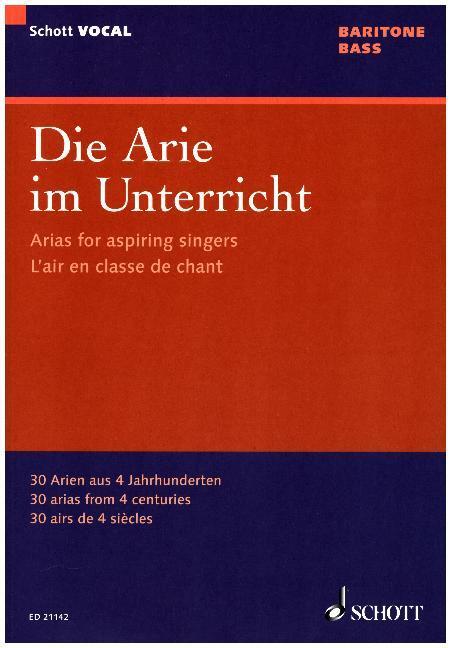 Cover: 9790001177412 | Die Arie im Unterricht | Buch | 112 S. | Deutsch | 2015 | Schott Music