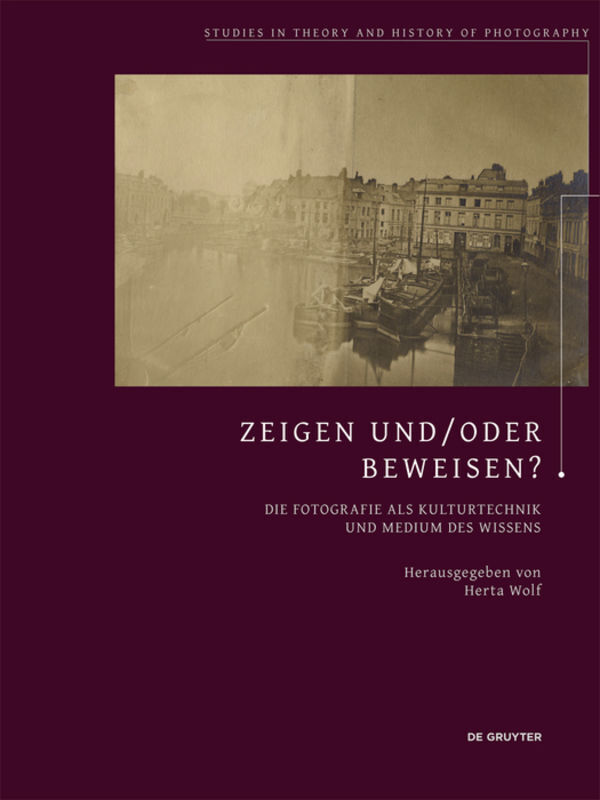 Cover: 9783110485837 | Zeigen und/oder Beweisen? | Herta Wolf | Taschenbuch | XXVII | Deutsch