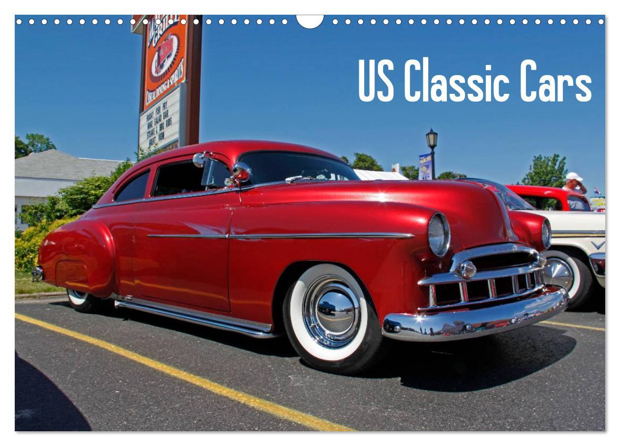 Cover: 9781325991105 | US Classic Cars (Wall Calendar 2025 DIN A3 landscape), CALVENDO 12...