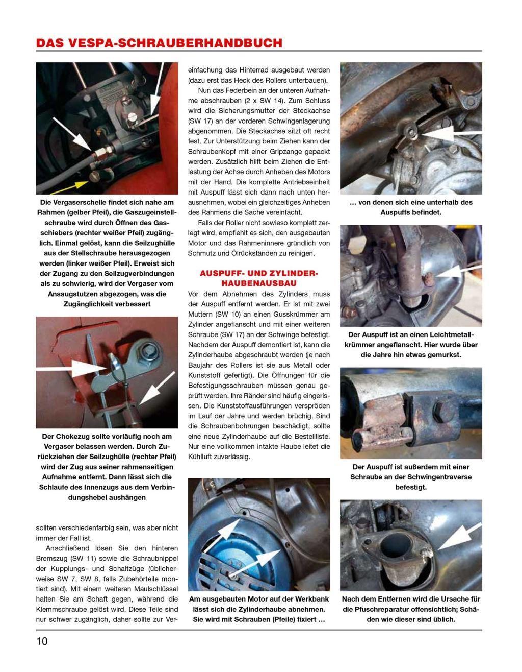Bild: 9783958430433 | Das Vespa Schrauberhandbuch | Smallframe-Modelle | Mark Paxton | Buch