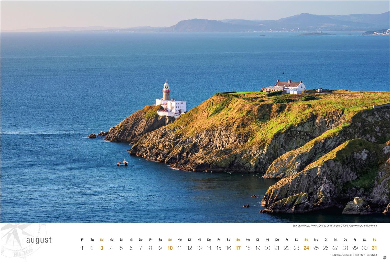 Bild: 9783756404889 | Irland Globetrotter Kalender 2025 - Von rauen Küsten und grünen Hügeln