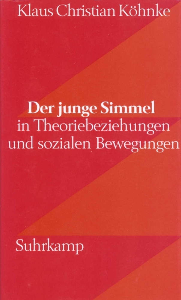 Cover: 9783518582244 | Der junge Simmel | In Theoriebeziehungen und sozialen Bewegungen