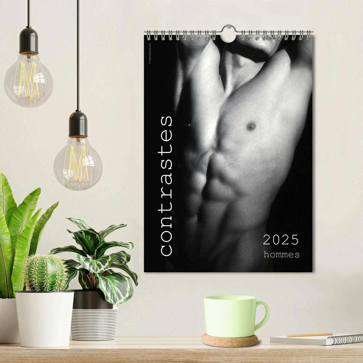 Bild: 9781325974276 | contrastes hommes (Calendrier mural 2025 DIN A4 horizontal),...