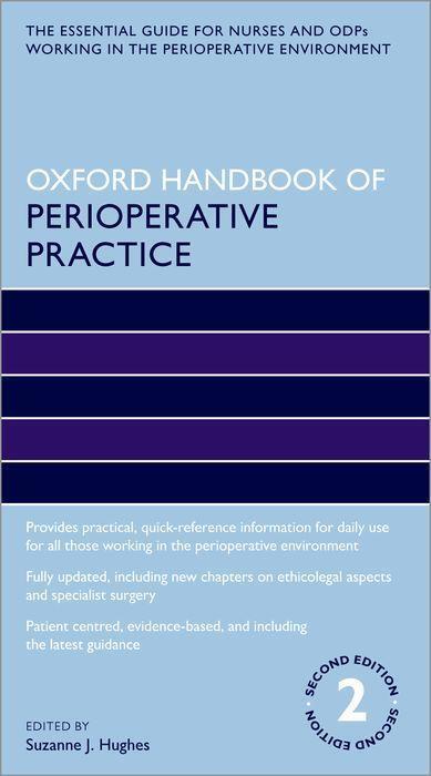 Cover: 9780198783787 | Oxford Handbook of Perioperative Practice | SUZANNE J HUGHES | Buch