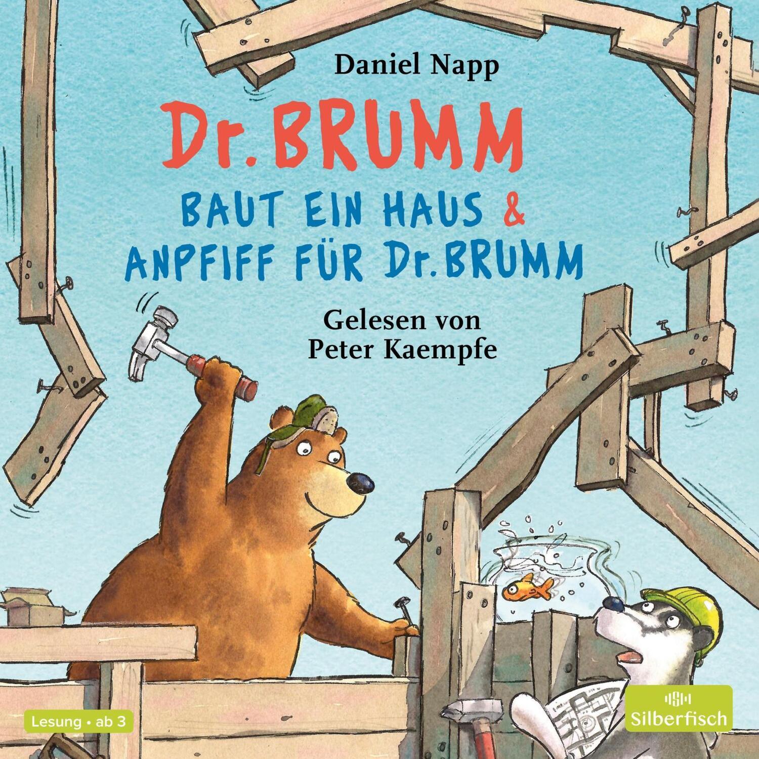 Cover: 9783745604436 | Dr. Brumm baut ein Haus / Anpfiff für Dr. Brumm (Dr. Brumm) | 1 CD