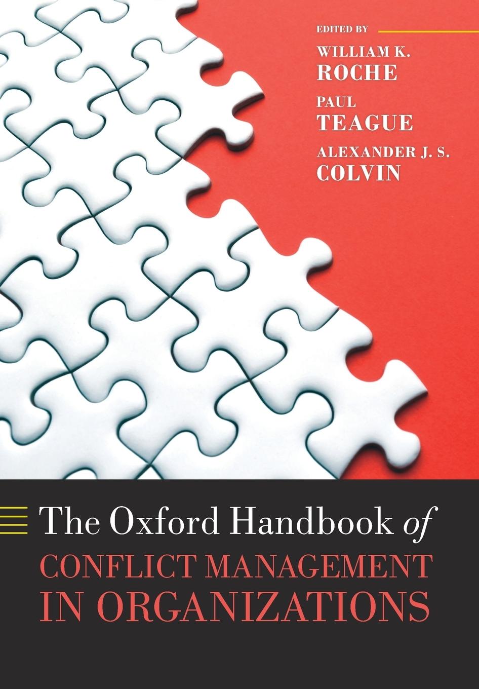 Cover: 9780198755579 | The Oxford Handbook of Conflict Management in Organizations | Buch