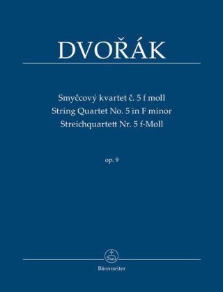 Cover: 9790260105690 | Streichquartett Nr. 5 f-Moll op. 9 / Smycový kvartet . 5 f moll op....