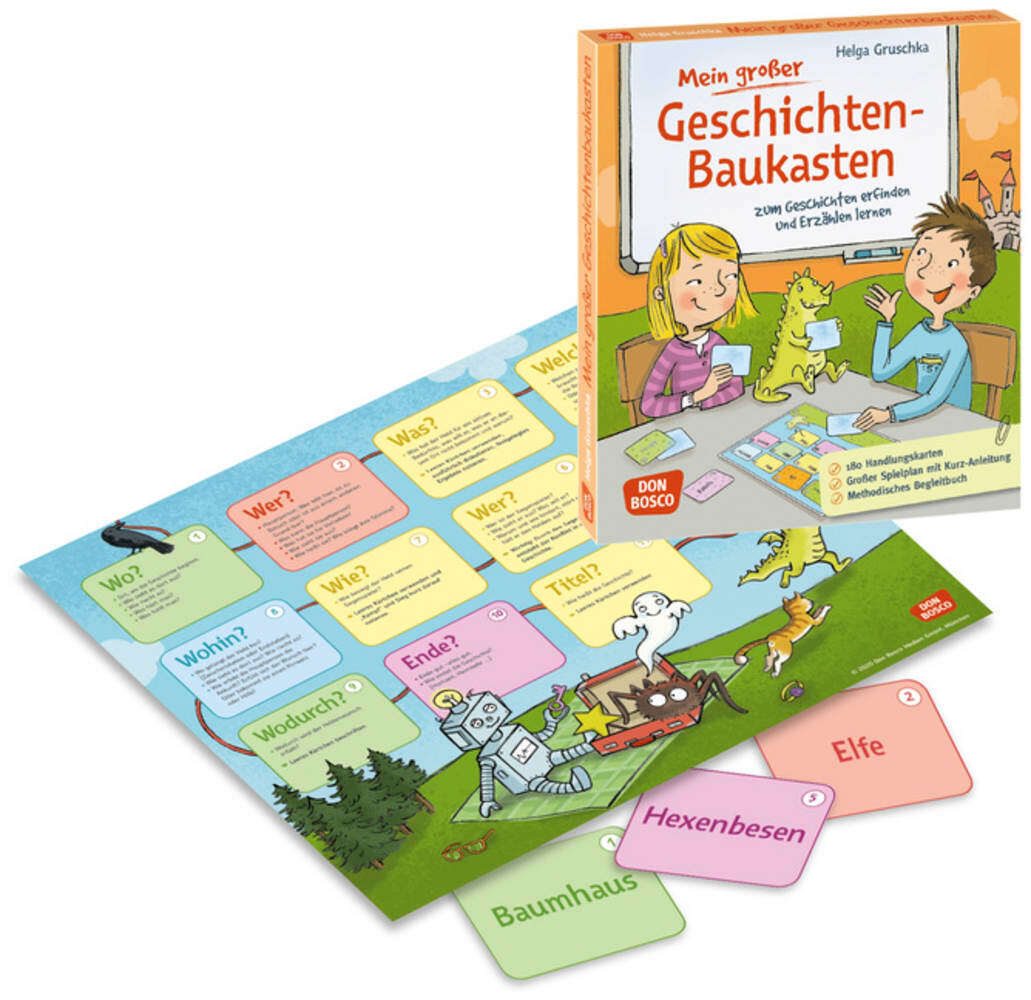 Cover: 9783769824674 | Mein großer Geschichten-Baukasten zum Geschichten erfinden und...