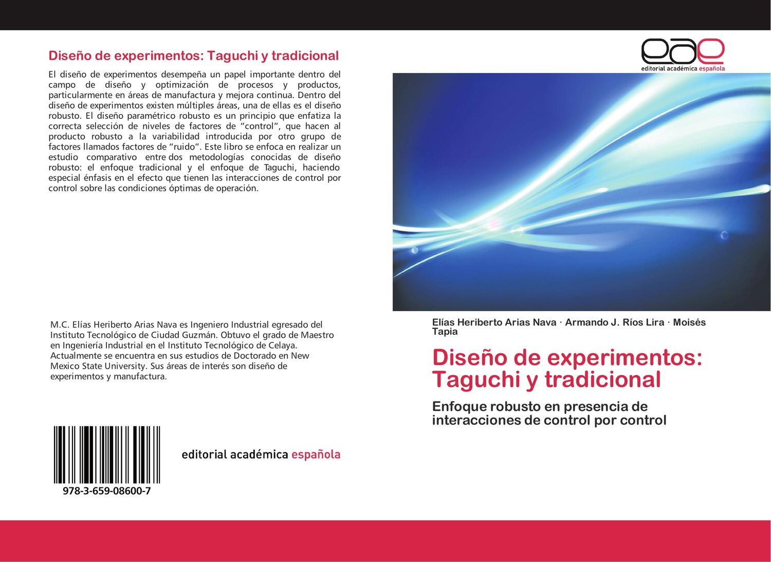 Cover: 9783659086007 | Diseño de experimentos: Taguchi y tradicional | Nava (u. a.) | Buch