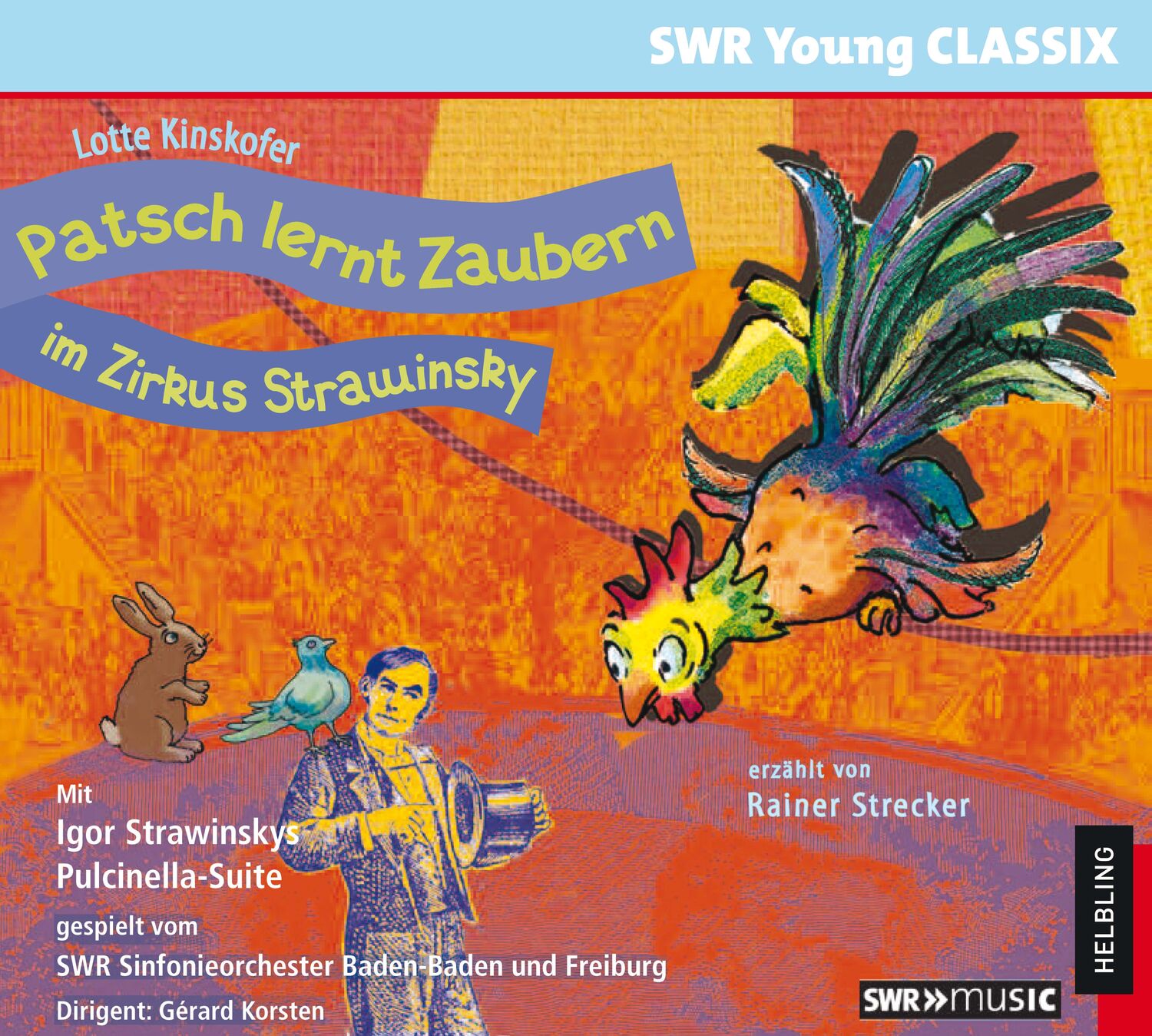Cover: 9783862271603 | Patsch lernt Zaubern im Zirkus Strawinsky | Kinskofer | Audio-CD