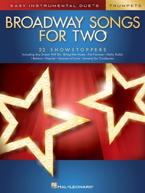 Cover: 888680718060 | Broadway Songs for Two Trumpets | Easy Instrumental Duets | Various