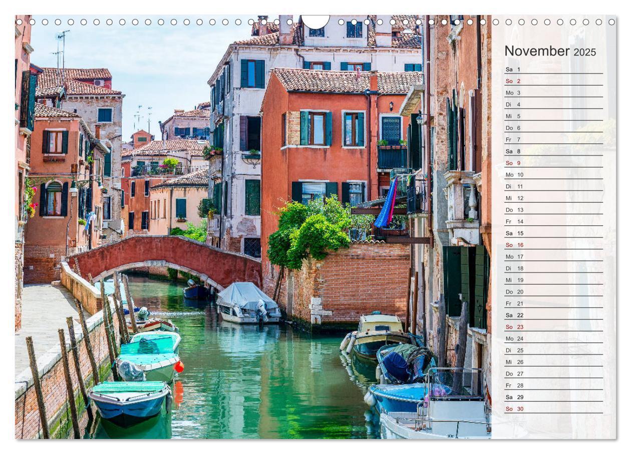 Bild: 9783435315680 | Venedig - Stille Momente (Wandkalender 2025 DIN A3 quer), CALVENDO...