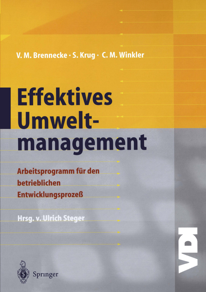 Cover: 9783642477713 | Effektives Umweltmanagement | Volker Brennecke (u. a.) | Taschenbuch
