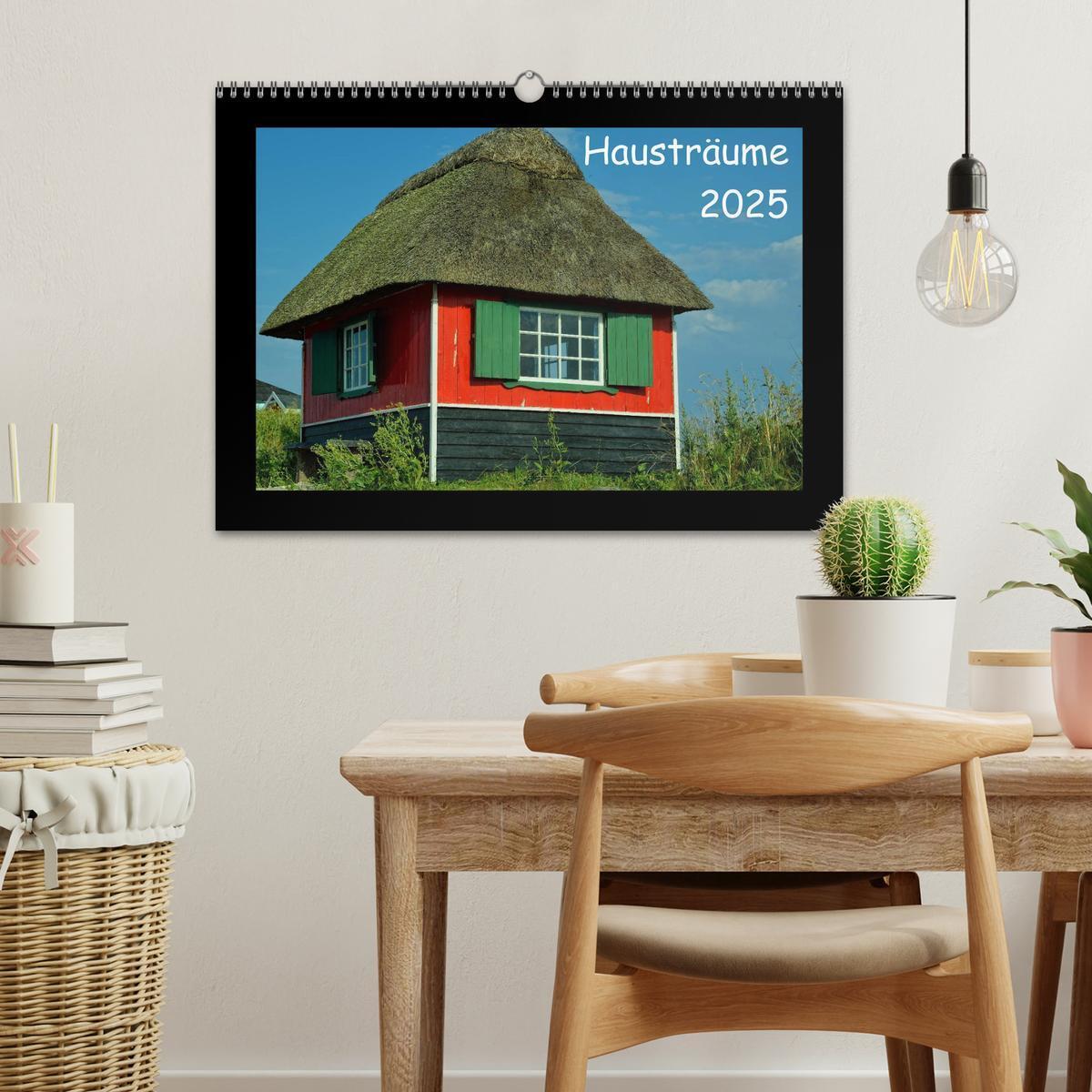 Bild: 9783435650774 | Hausträume 2025 (Wandkalender 2025 DIN A3 quer), CALVENDO...