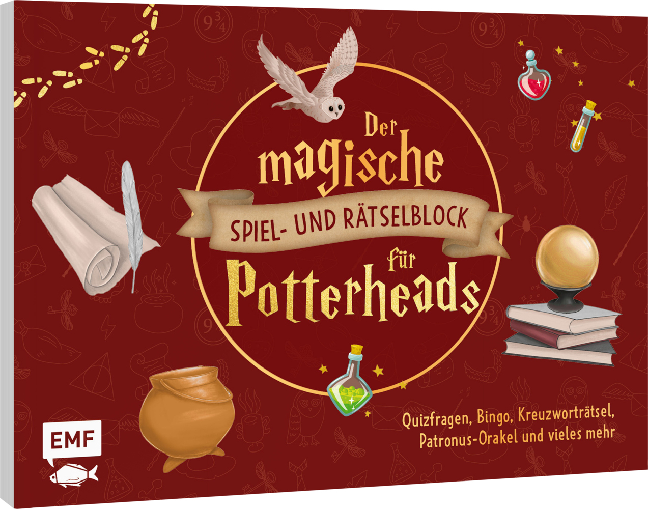 Cover: 4260478342217 | Der magische Spiel- und Rätselblock für Harry Potter-Fans | Spiel