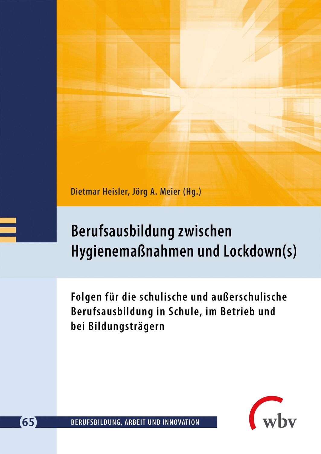 Cover: 9783763971466 | Berufsausbildung zwischen Hygienemaßnahmen und Lockdown(s) | Buch