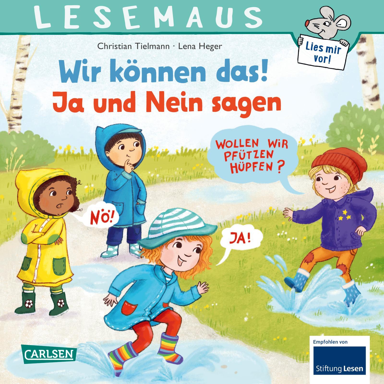 Cover: 9783551080882 | LESEMAUS 155: Wir können das! Ja und Nein sagen | Christian Tielmann