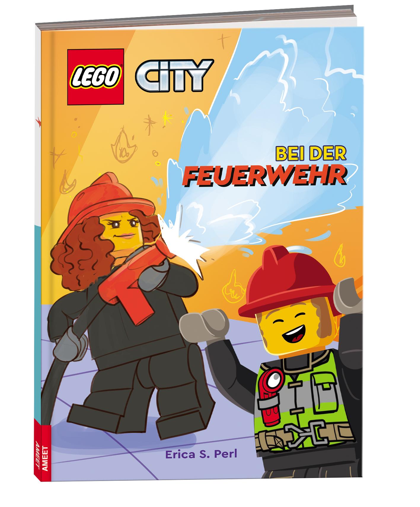 Cover: 9783960807490 | LEGO® City - Bei der Feuerwehr | Erica S Perl | Buch | LEGO® City