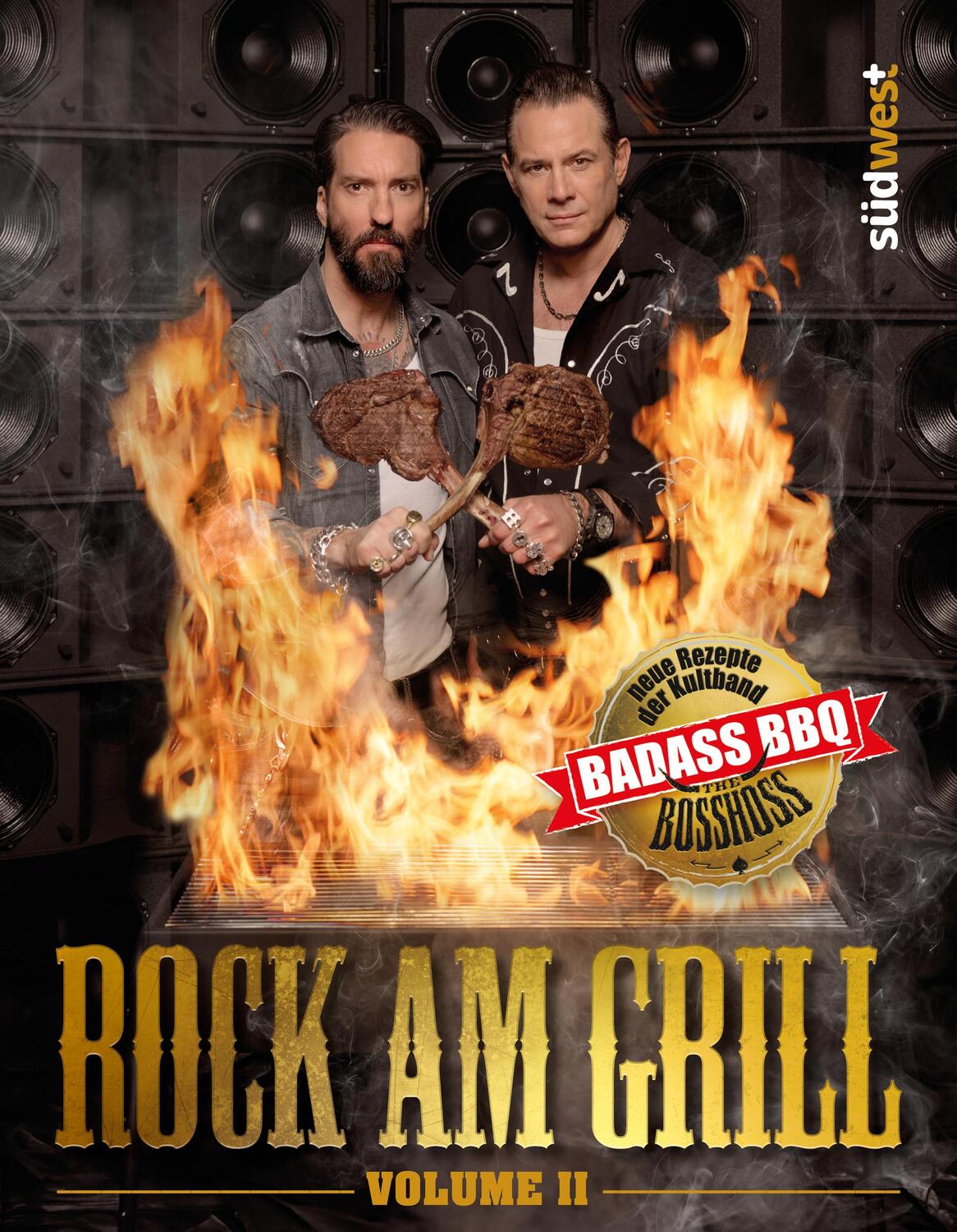 Cover: 9783517103464 | The BossHoss - Rock am Grill Volume II | Neue Rezepte der Kultband