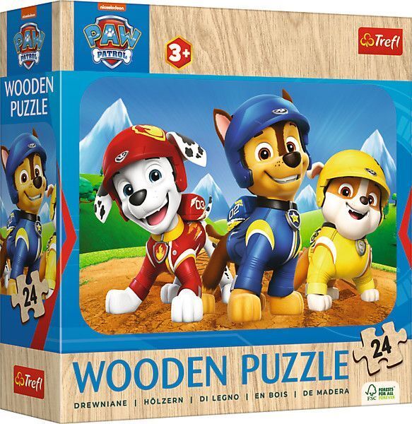 Cover: 5900511202656 | Holz Puzzle Junior 24 - Paw Patrol Hundecrew | Spiel | In Kartonage