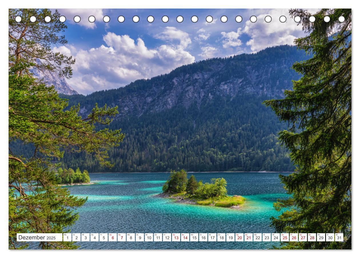 Bild: 9783457202456 | Bayern - Seen, Berge, Landschaft (Tischkalender 2025 DIN A5 quer),...