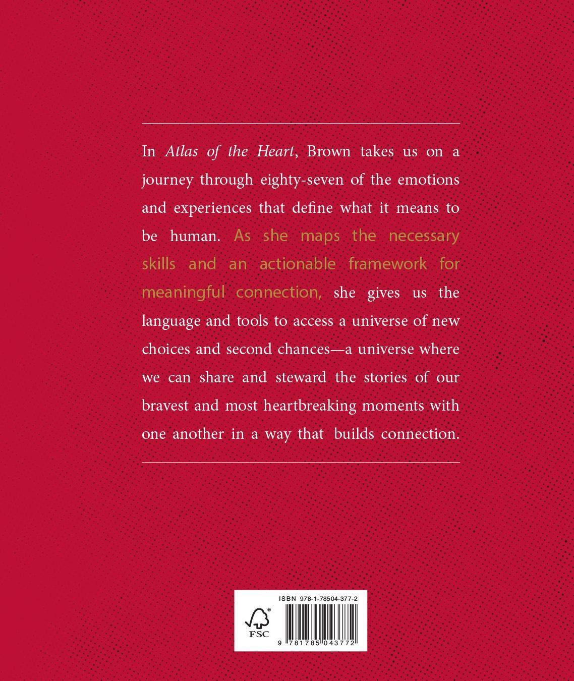 Rückseite: 9781785043772 | Atlas of the Heart | Brené Brown | Buch | Vermilion | Englisch | 2021