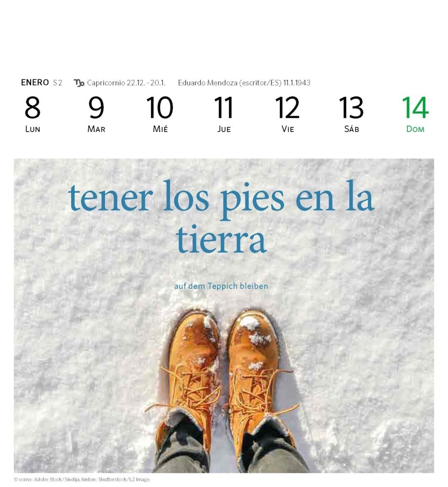 Bild: 9783125624870 | PONS Sprachkalender 2024 Spanisch | Woche für Woche | Taschenbuch
