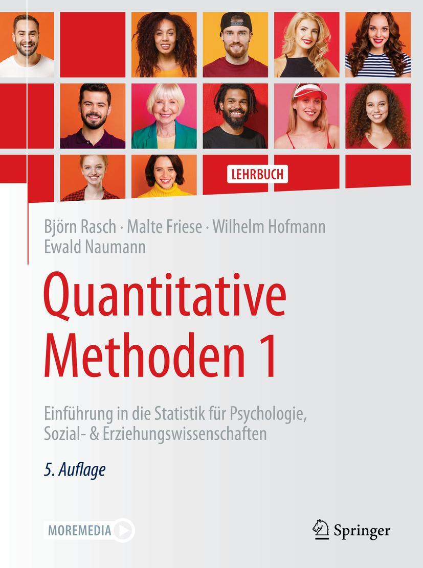 Cover: 9783662632819 | Quantitative Methoden 1 | Björn Rasch (u. a.) | Taschenbuch | XIV