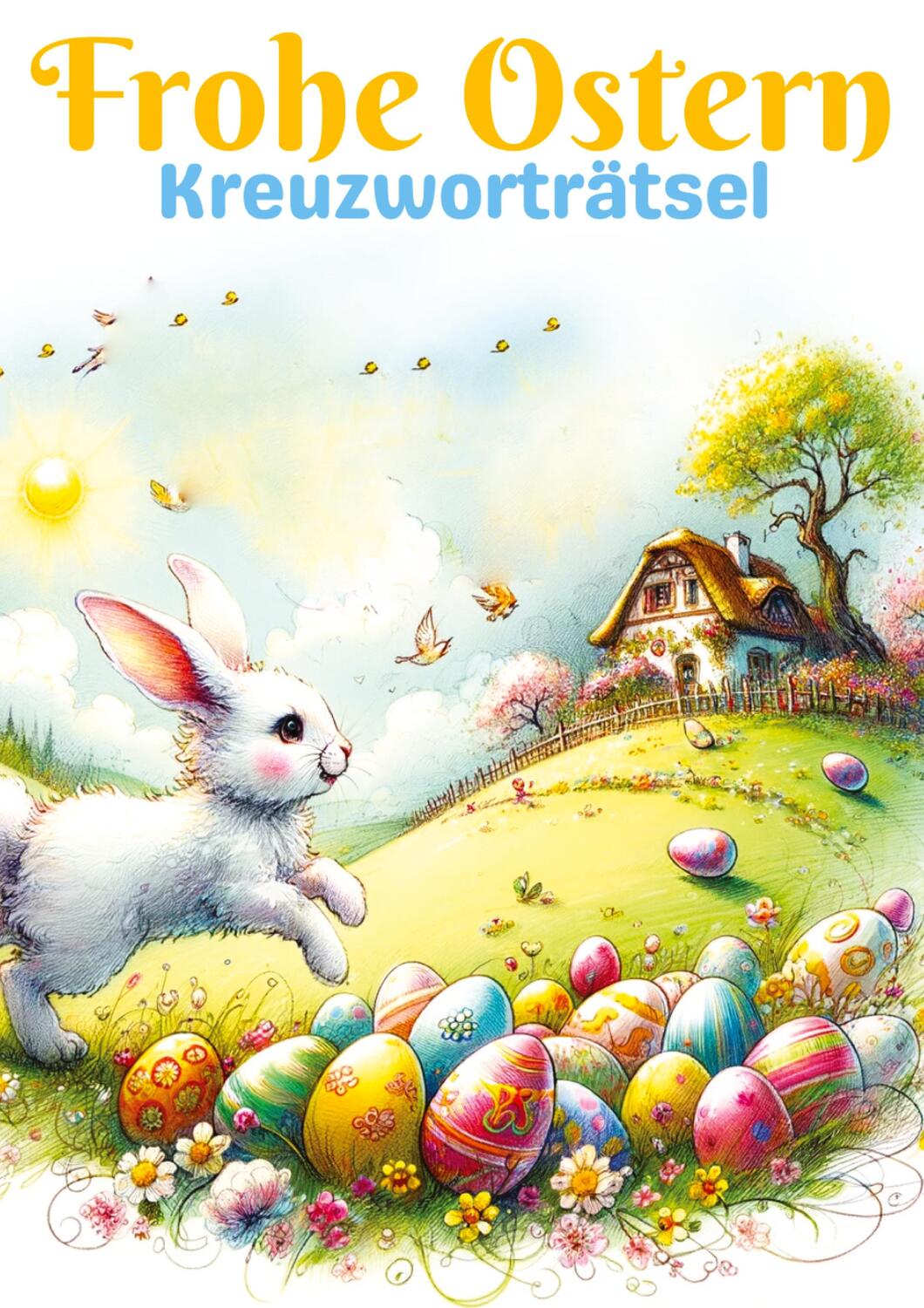 Cover: 9783384158543 | Frohe Ostern - Kreuzworträtsel Ostergeschenk | Isamrätsel Verlag