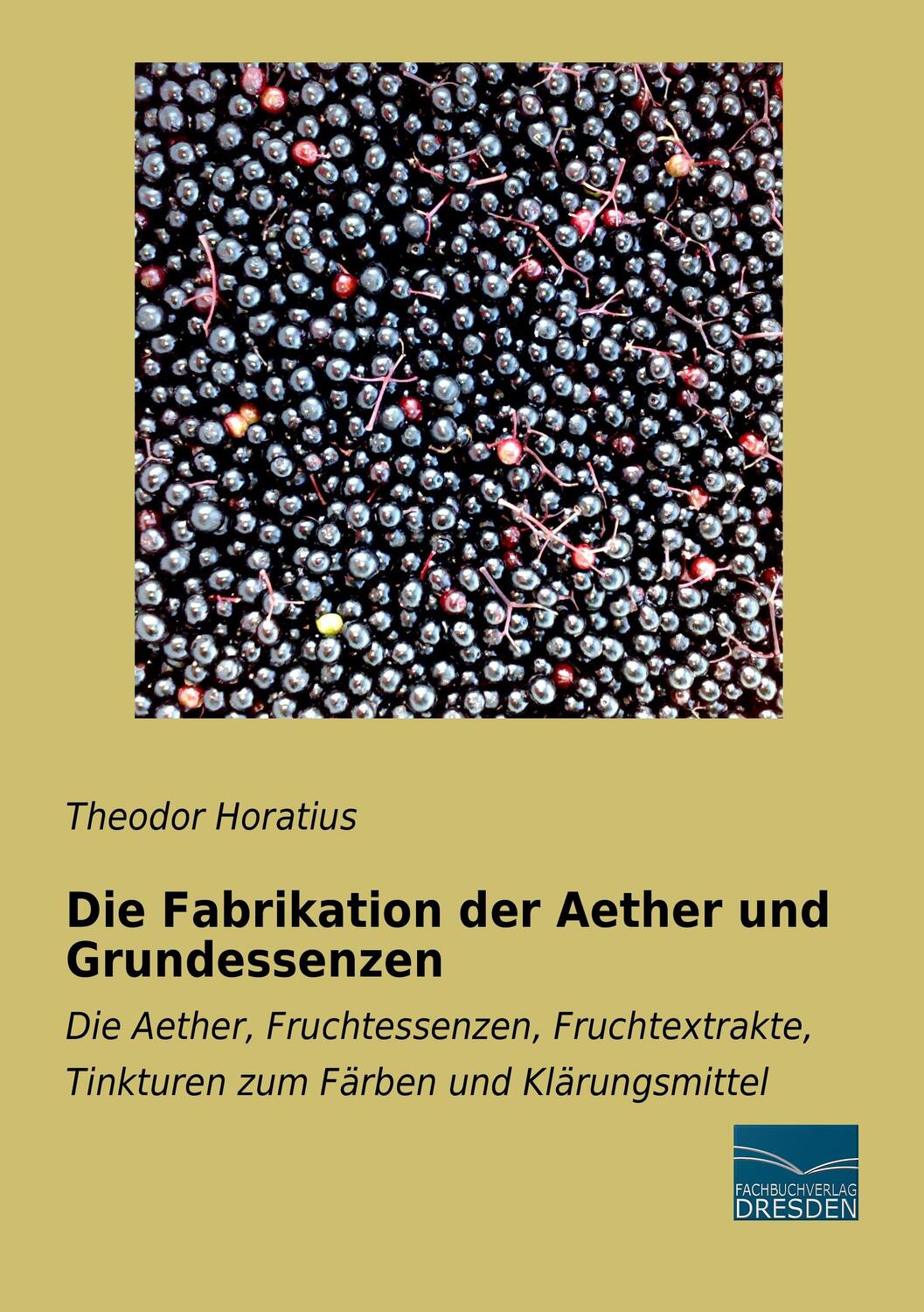 Cover: 9783956929069 | Die Fabrikation der Aether und Grundessenzen | Theodor Horatius | Buch