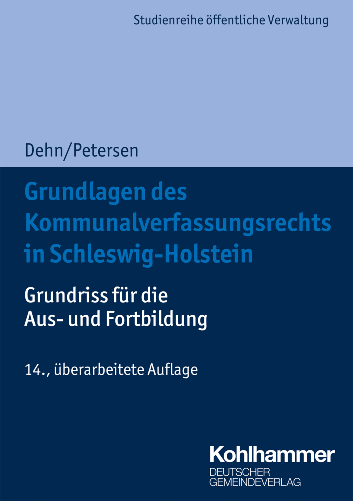 Cover: 9783555021966 | Grundlagen des Kommunalverfassungsrechts in Schleswig-Holstein | Buch
