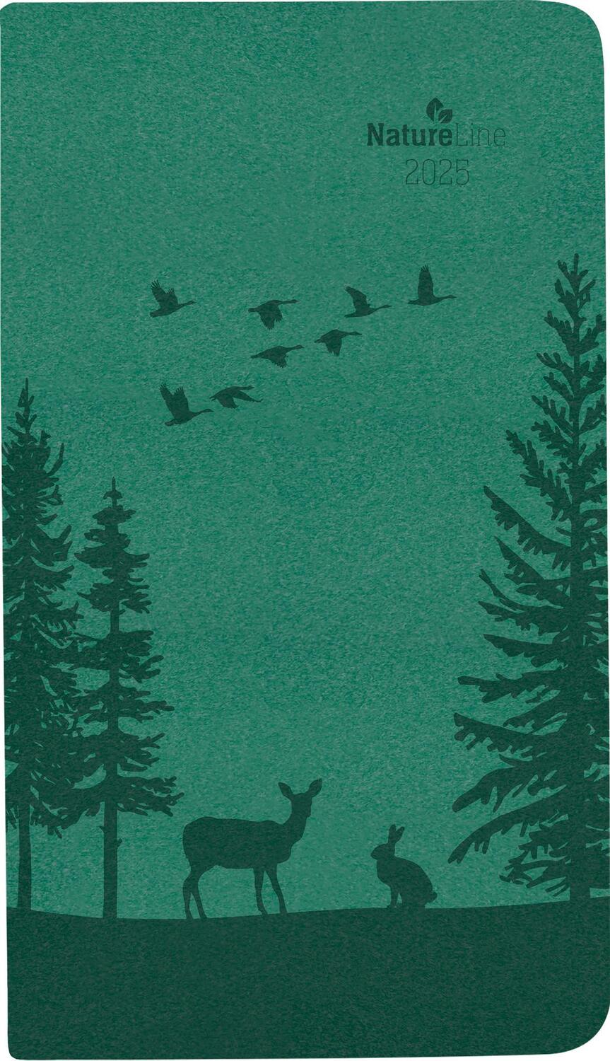 Cover: 4251732343644 | Taschenkalender Nature Line Forest 2025 - Taschen-Kalender 9x15,6...