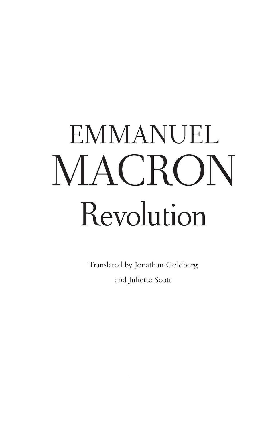 Cover: 9781911344797 | Revolution | Emmanuel Macron | Buch | 254 S. | Englisch | 2017