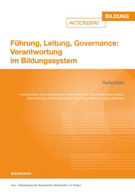 Cover: 9783830944003 | Führung, Leitung, Governance: Verantwortung im Bildungssystem | V.